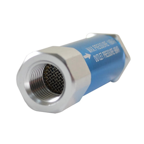 Interstate Pneumatics WR1110 1/4" In-Line 90 PSI Fixed Preset Regulator