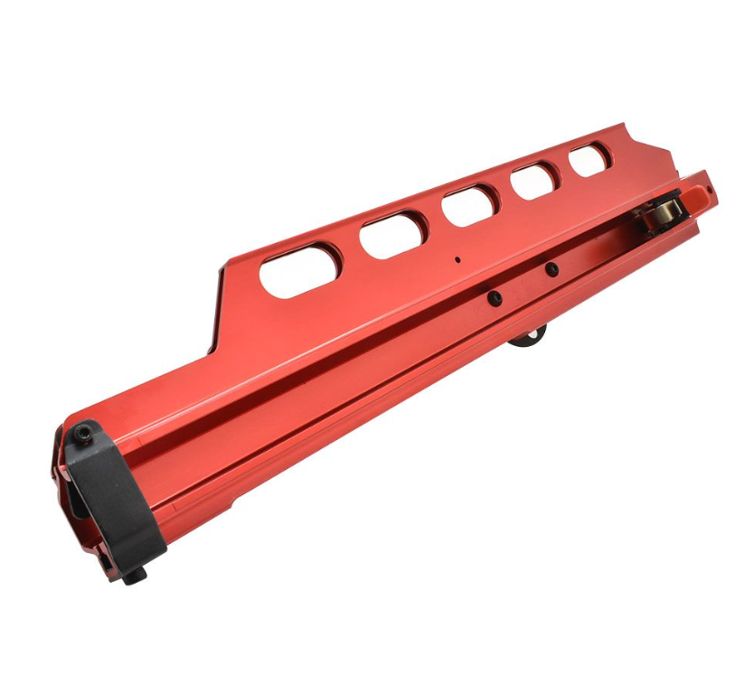 Superior Parts SP 885-827AR Aluminum Magazine Assembly for Hitachi NR83A / A2 Framing Nailers - RED FINISH