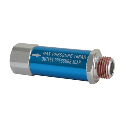 Interstate Pneumatics WR1110 1/4" In-Line 90 PSI Fixed Preset Regulator